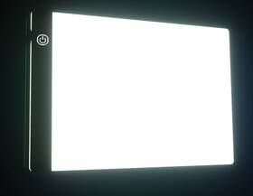 321wasay 744759071019 Small A5 Ultra-thin Portable Led Tracing Light Box Dimmable Tracer Pad Board Adj