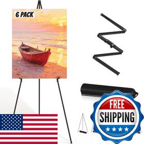 B0bxs2mrct Abitcha Thicken Display Artist Easel Stands - 63 Instant Tripod Collapsible
