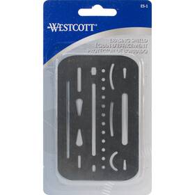 Shield-3.5 Acme C4917894 6 Pack Westcott Erasing Inch X2.25