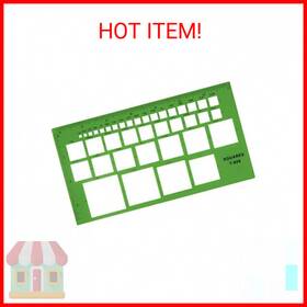 T-828 Acme United Corporation Westcott Technical Squares Drawing And Drafting Template Plastic