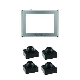 0089692bundle Acurit Thin Line Light Box 6 Inch X 9 Tracing Tablet Led With Upsyde Leaning Pucks
