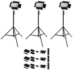 0691817bundle Acurit Colorview Lux Studio Light Stand Battery 3 Pack