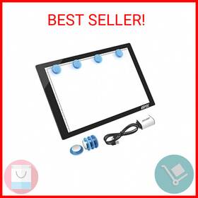 Hl0280 Agptek Magnetic A4 Led Artcraft Tracing Light Pad 4 Box Ultra-thin Physical Butto