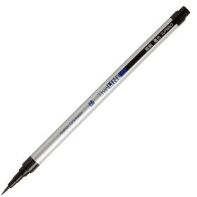 Stl300-01 Akashiya Fude Brush Pen Shin-mouhitsu Fine Tip Black Ink