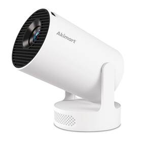 Wifi6 Akimart 705252422913 Mini Projector 4k Support With Dual-band 5g Wireless 5.4 Bluetooth Andr
