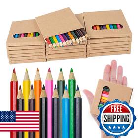 B0fg719t44 Aksipo 600 Count Colored Pencils Bulk 50 Pack In 12 Colors 3.5 Inch M