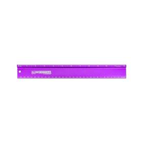 1321-3 Alumicolor Alumicutter Aluminum Straight Edge With Inch And Metric Calibrations