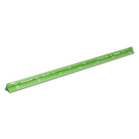 Alumicolor 3410-6 Aluminum Architect Metric Pocket Drafting Scale 15cm Green