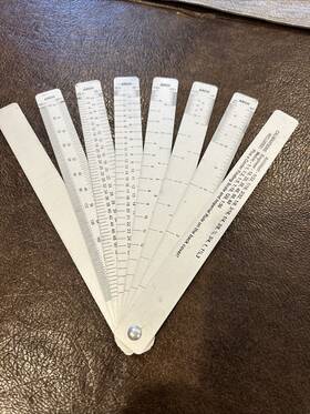 3699-1 Alumicolor Aluminum Drafting Fan - 8 Blade Tool