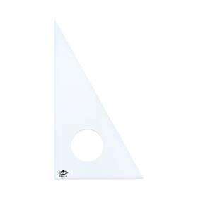 130c-8 Alvin 088354102304 30-degree/60-degree 8 Inch Clear Professional Acrylic Triangle