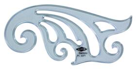Fc3371 Alvin French Curve Ruler 6.65 Inch Model Drafting Drawing Measuring Tool
