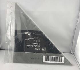 Sk450-10 Alvin Smoke Colored 45 90 Triangle Template Ruler New