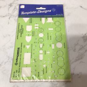 Td1279 Alvin Drafting Template For Electrical And Electronic Diagrams