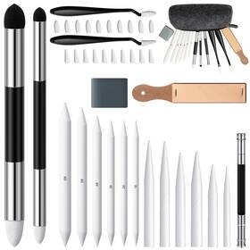 Hos-amazingspark-1443 Amazingspark 40 Pcs Blending Stumps For Drawing Set Sketch Tools Acce