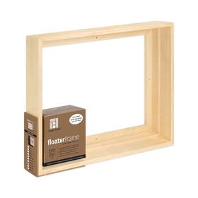 Fbold151216m Ampersand Art Supply Floaterframe Readymade Frame For Flat And 1 1/2 Inch Deep Wo