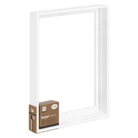 Fbold151824w Ampersand Art Supply Floaterframe Readymade Frame For Flat And 1 1/2 Inch Deep Wo