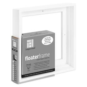 Fthin780808w Ampersand Art Supply Floaterframe Readymade Frame For Flat And 7/8 Inch Deep Wood