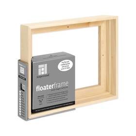 Fthin780810m Ampersand Art Supply Floaterframe Readymade Frame For Flat And 7/8 Inch Deep Wood