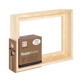 Fthin780912m Ampersand Art Supply Floaterframe Readymade Frame For Flat And 7/8 Inch Deep Wood