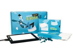 Andymation 860004054764 Official S Flipbook Starter Kit For Kids And Adults With Led Light Pad
