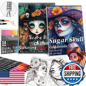 B0f6lfx5qq Apolyone Adult Coloring Book For Women Relaxation Spiral Bound Mindfulness