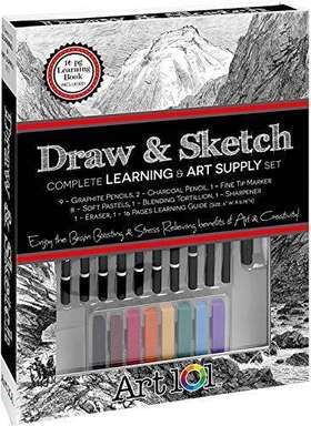 Art 101 Usa 673468640424 Doodlebliss Window Book Box 42 Piece