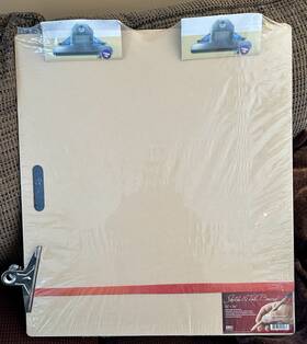 2250-23 Art Advantage Sketch And Tote Board 23 Inch X 26 Hardboard Clip Handle