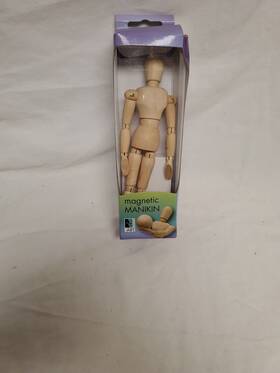 Aa3010 Art Alternatives Magnetic Wood Manikin 8-inch H