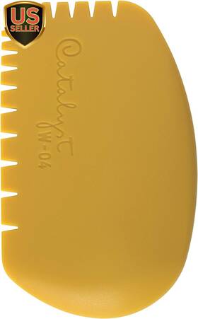 Art & Brush 445056874848 Artist Catalyst Silicone Wedge Tool Yellow W-04