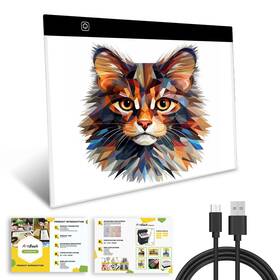 Artbeek-b5 Artbeek B4 Size Led Light Box 5 Millimeters Ultrathin Pad Usb Art Traci