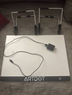 Artdot 313024333345 A4 Led Light Pad For Diamond Painting Kits Adults Usb Powered Art