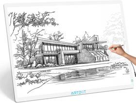 Ad-lb-a1 Artdot A1 Large Led Light Pad For Diamond Painting Ac Powered Board Kit Ad