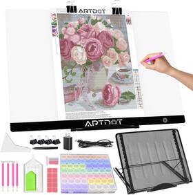 Ad-lb-a2 Artdot A2 Led Light Pad For Diamond Painting Usb Powered Board Kit Adjust