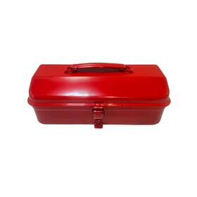 Br-6051-red Artists Loft Metal Art Tool Box Portable Supply Storage With Handle
