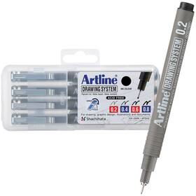 Ek-230-4pw2 Artline 230 Drawing System Pens Technical For Drafting Illustr