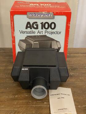 Ag100 Artograph 088612250709 Opaque Art Drawing Projector In Original Box And Manual - Works