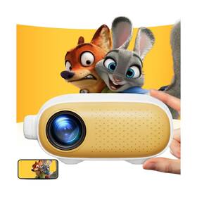Yg210 Artsea 955543317655 Mini Portable Projector For Iphone - Hd 1080p Support Pico Movie Proje