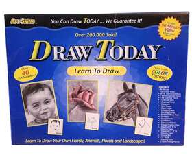 40art Artskills 672125000021 Vintage Draw Today Kit Learn To Sealed Box Unused Over Sup