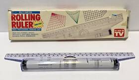 As Seen On Tv 024409093241 Multi Function Rolling Ruler Students Artists Architects Craftsmen