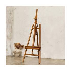 Aw-103-qy-jm Atworth Studio Art Easel Solid Beech Wood Artist Hold Canvas Up To 48R