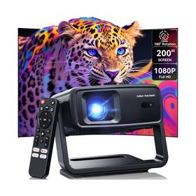 Aubor Mentech 796520793033 Projector With Wifi And Bluetooth Support Decoding 4k 1200 Ansi 1