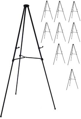B0134yg4su Audio-visual Direct Lightweight Aluminum Telescoping Display Easel 70 Inch Black