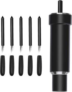 Aunkzl 760839386583 Deep Cut Housing 5 Pcs Deep-point Blade Replacement Suit