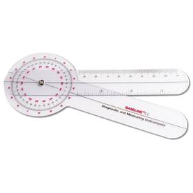12-1001 Baseline Plastic 360 Degree Isom Goniometer 8 Inch Length 360⁰