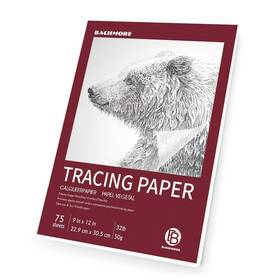 Arise-3001 Bb Bachmore 9 Inch X12 Artist S Tracing Paper Pad 75 Sheets
