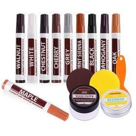 Mk1001 Beautiful Myth Wood Marker Furniture Repair Kit 16-piece Set With Markers For Scratch