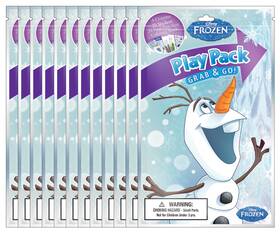 B0748mhq5t Bendon Frozen Olaf Grab And Go Play Packs 12-pack Includes 4 Crayons 1 Sticker