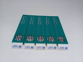 2375-4h Berol Vintage Lot Turquoise Eagle Drawing Leads- 5 Doz. 2375 4h Unused