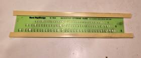 R-964 Berol Rapidesign Microfont Lettering Guide Drawing Drafting