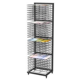 Yl-yhj-002 Berpet Art Drying Rack With Lockable Wheels Painting 36 Removable